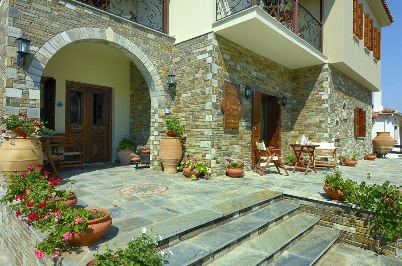 Iatrou Guesthouse Portariá Exteriör bild