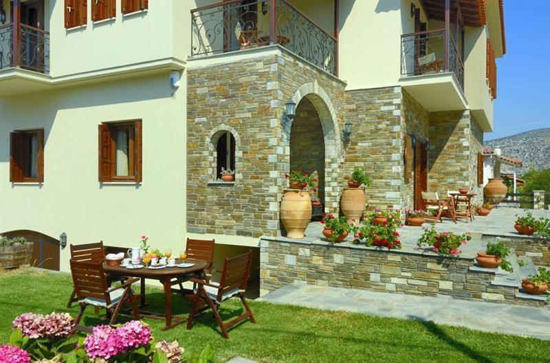 Iatrou Guesthouse Portariá Exteriör bild